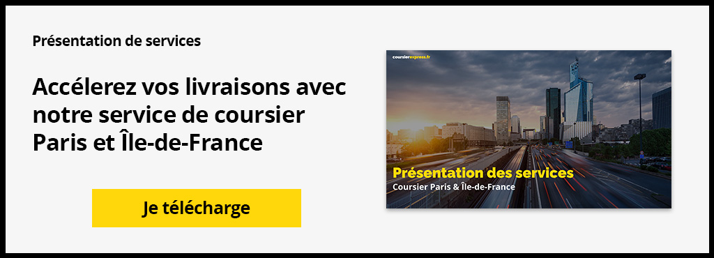 Présentation de services coursier Paris et Île-de-France