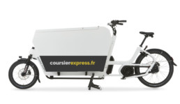 Coursier vélo Paris intramuros - course écologique